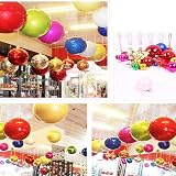 zosenda Stainless Steel Gazing Ball Set, 6 Pcs Multi-Colour Reflective Spheres view 7