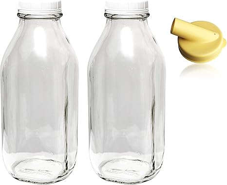 milk in the bottle
