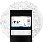 Rolio - Titanium Dioxide Powder Colorant Bag - White, 100g | White Powder Colorant for Soap Dye, Lotion Making, Epoxy Resin, Candle Projects, Paint, Cosmetics, and DIY Crafts