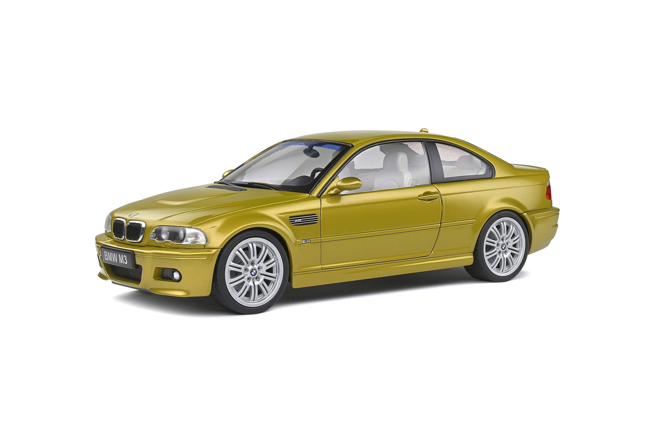 Solido - 1:18 2000 BMW E46 M3 - Phoenix Yellow — image 1