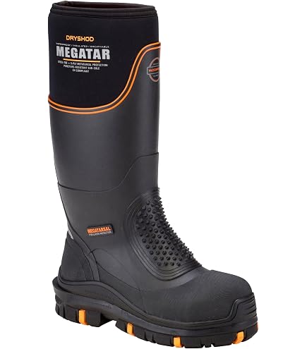 Amazon.com: Tingley MB816B.08 Rubber Steel Toe Boot, 8  display picture 3