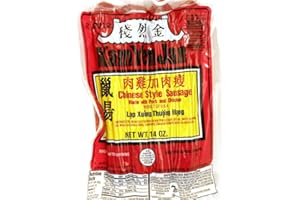 KAM YEN JAN Chinese Style Sausage (Pork & Chicken) 14oz (Pack of 3)