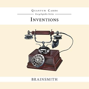 Brainsmith Quantum Flashcards, Inventions - Learning Flash Card Set for Toddlers and Kids (8 months to 8 years) for Memory and Brain Development