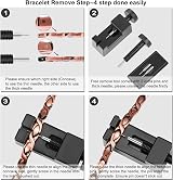Jeracol Copper Magnetic Bracelet for Men 57 Magnets Adjustable Gift Box view 9