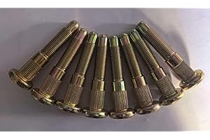 WANTONE RACING 8PCS M14*1.50 Serrated Rear Wheel Stud 610-676 15.8mm Knurl, 80mm UHL Length Replacement for 2020-2025 Chevrol