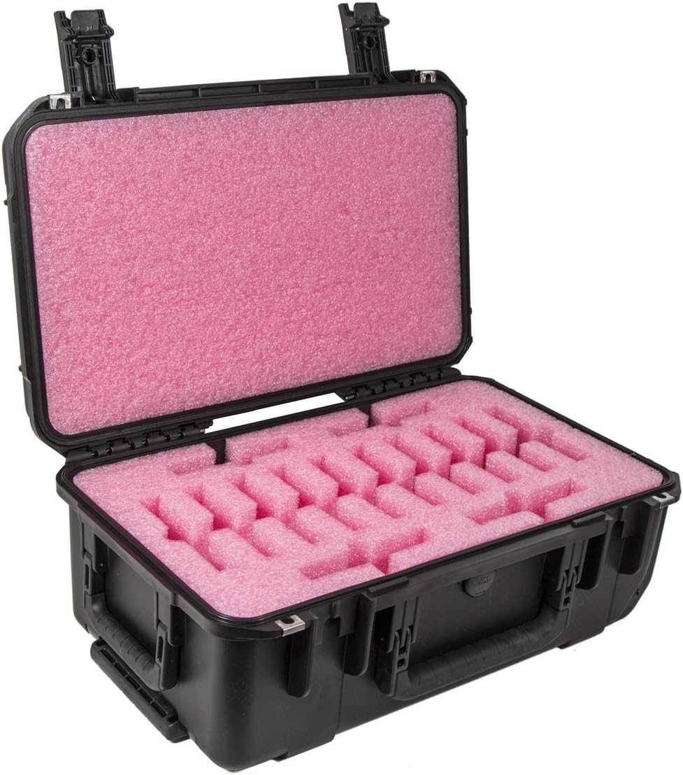 CasePro CP-HD-14PACK Universal Hard Drive 14 Pack Carrying Case (Black)