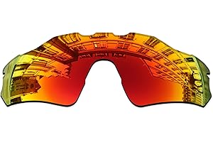 Vonxyz Lenses Replacement for Oakley Radar EV Path OO9208 Sunglass - Ruby MirrorCoat Polarized