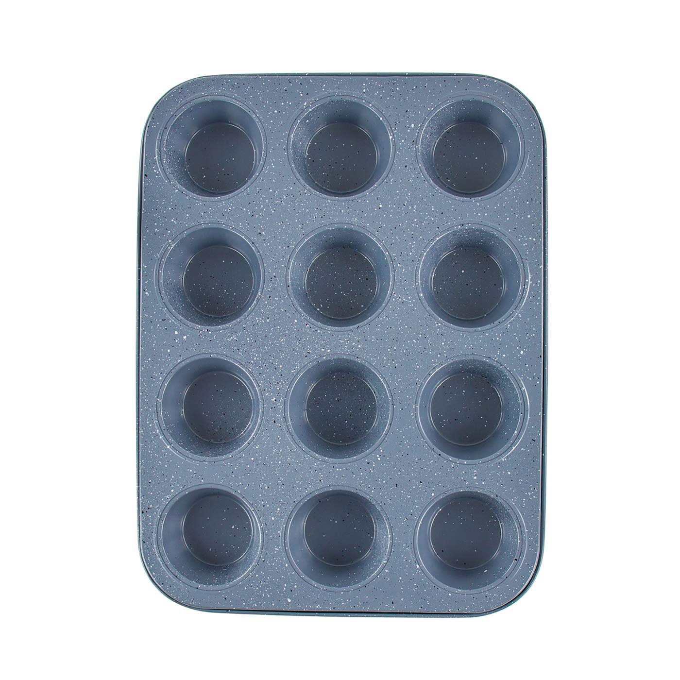 Non-Stick Cupcake Muffin Baking Tray - Round Design (12-Cups)