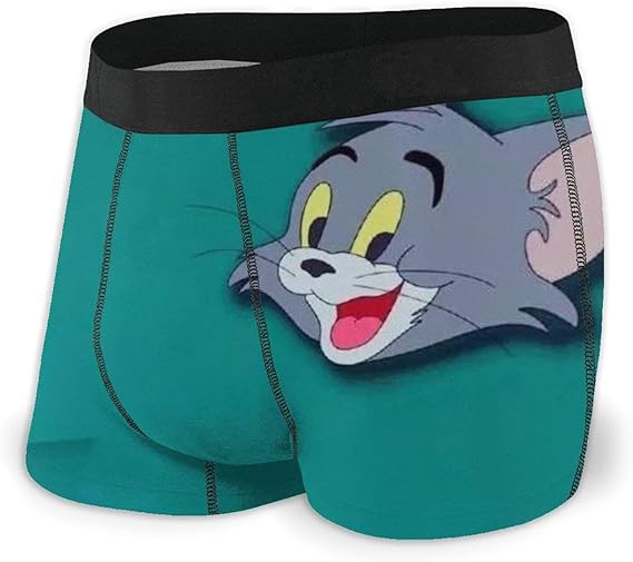 Anime Cute Tom Jerry Men's Cotton Boxer Briefs 2 Pack Amazon.co.uk