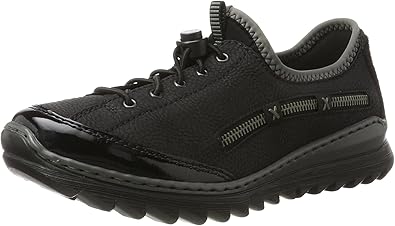 rieker black trainers
