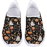 Jeiento Christmas Shoes for Womens Girls Walking Shoes Tennis Shoes Breathable Comfortable Athletic Running Shoe US 5.5-11.5