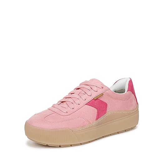 Dr. Scholl's Shoes Womens Time Off Win Sneaker Pink Lemonade Fabric 6.5 M