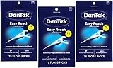 DenTek Complete Clean Floss Picks 225 Count Pack of 3 Mint