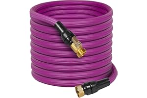 XINTOP Garden Hose - 50FT Flexible Lightweight Water Hose Pipe Expandable Yard Hose Portable Collapsible Outdoor Hose Stretchable Garden Long Hose with 3/4 inch Solid Brass Fittings for Watering and Washing