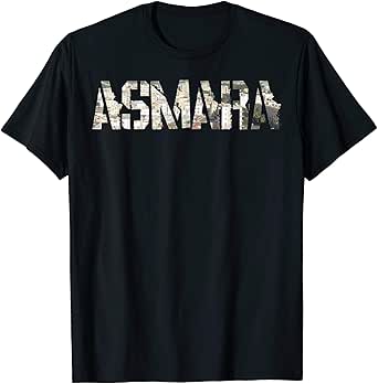 Amazon Com Asmara Eritrea T Shirt Tshirt Tee Clothing