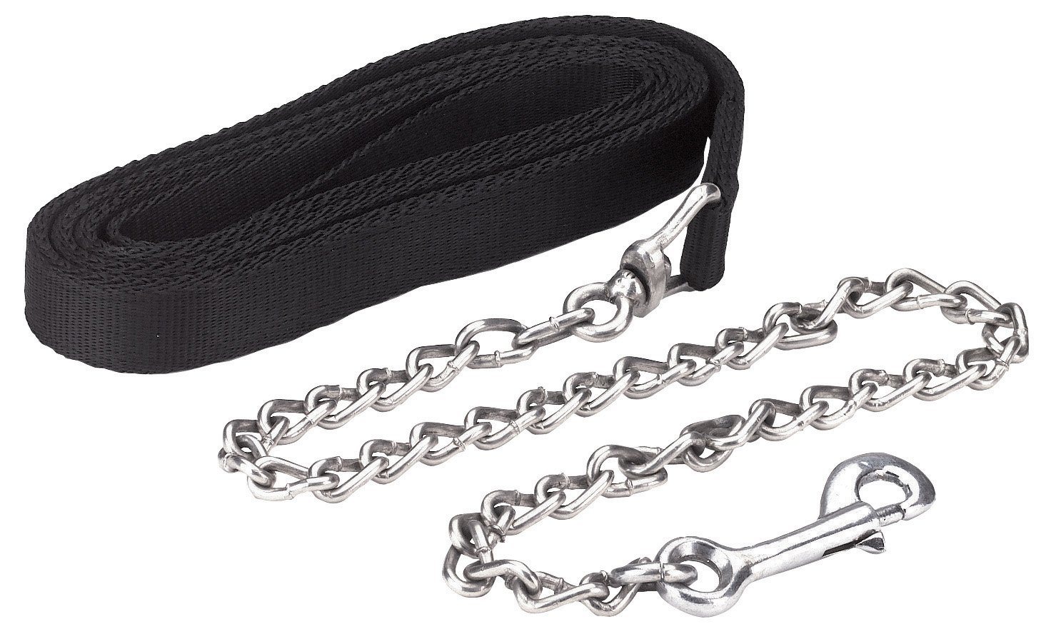 Kerbl Lead with Chain 250 cm 250 cm Black