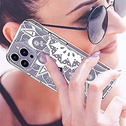 LUHOURI for iPhone 15 Pro Max Case with Screen