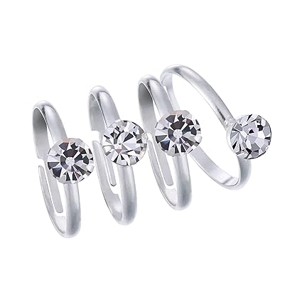artificial diamond rings