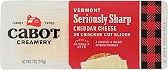 CABOT VERMONT Seriously Sharp White Cheddar Cuts, 7 OZ