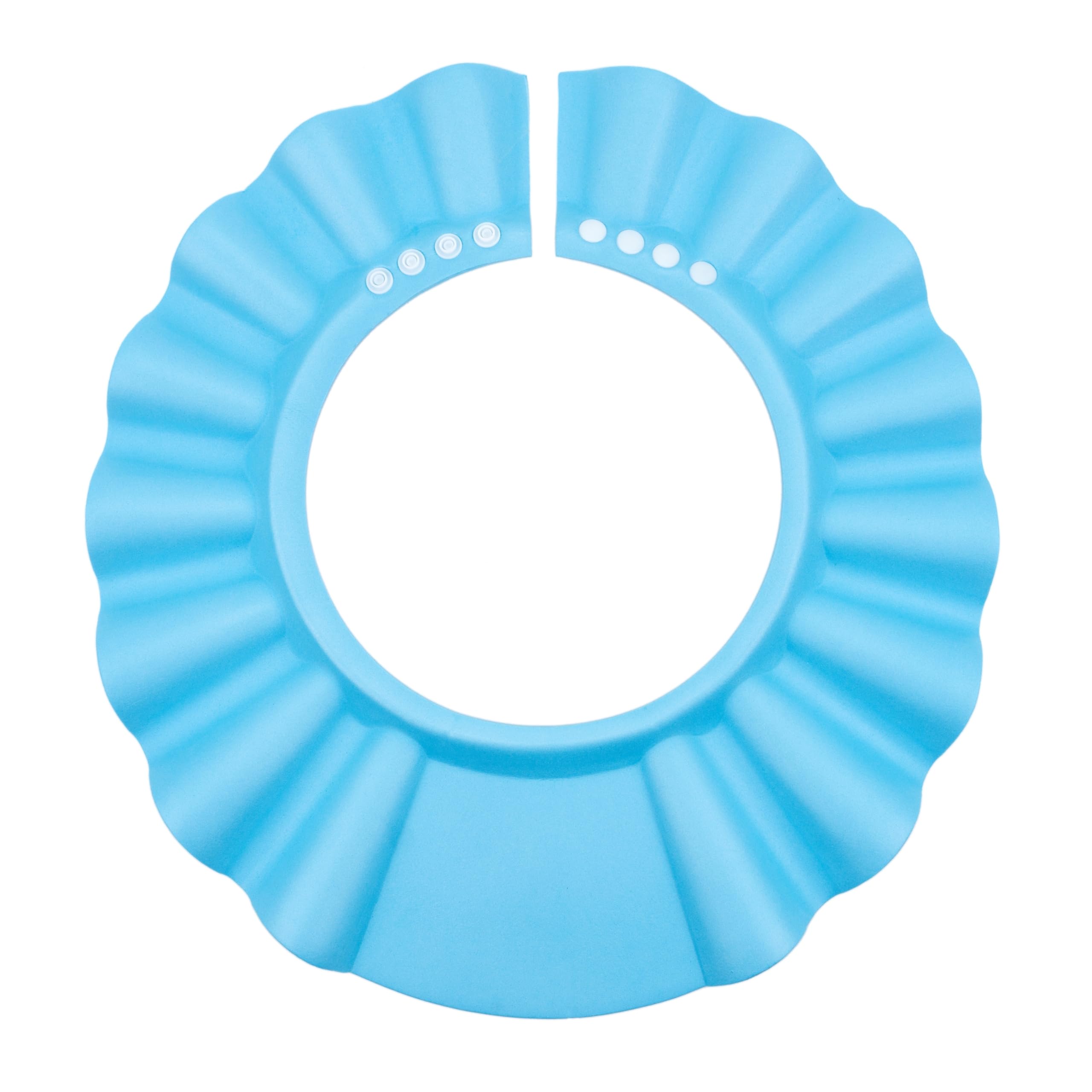 Shampoo Shower Cap for Kids, with 4-sizes Clip-Closing, for 0-9 Years old Children, for Eye and Ear Protection, Shampoo Shield Toddlers, Bath Cap for Kids, Shower Visor Hat, Hair Wash Cap for Baby