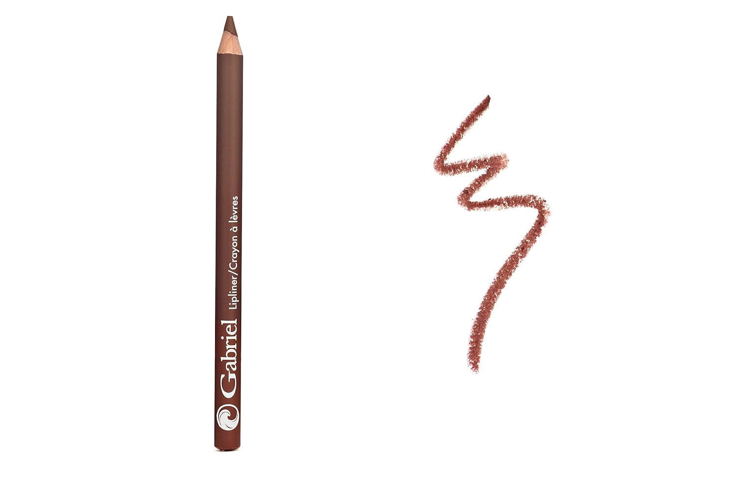 Gabriel Cosmetics, Lipliner (Chestnut), 0.04 Ounce, Classic Lipliner, Natural, Paraben Free, Vegan, Gluten-free,Cruelty-free, Non GMO, High performance,Infused with Jojoba Seed Oil and Aloe.