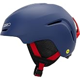 Giro Spur MIPS Kids Snow Helmet - Matte Blue/Red - Size XS (48.5-52cm)
