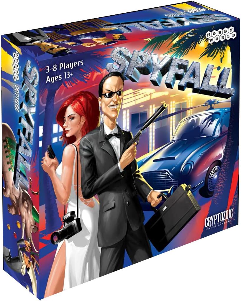 Cryptozoic Entertainment Spyfall Card Game
