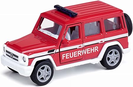 Amazon ボーネルンド ジク Siku メルセデスamg G65 消防指令車 Sk2306 レッド ミニカー ダイキャストカー おもちゃ