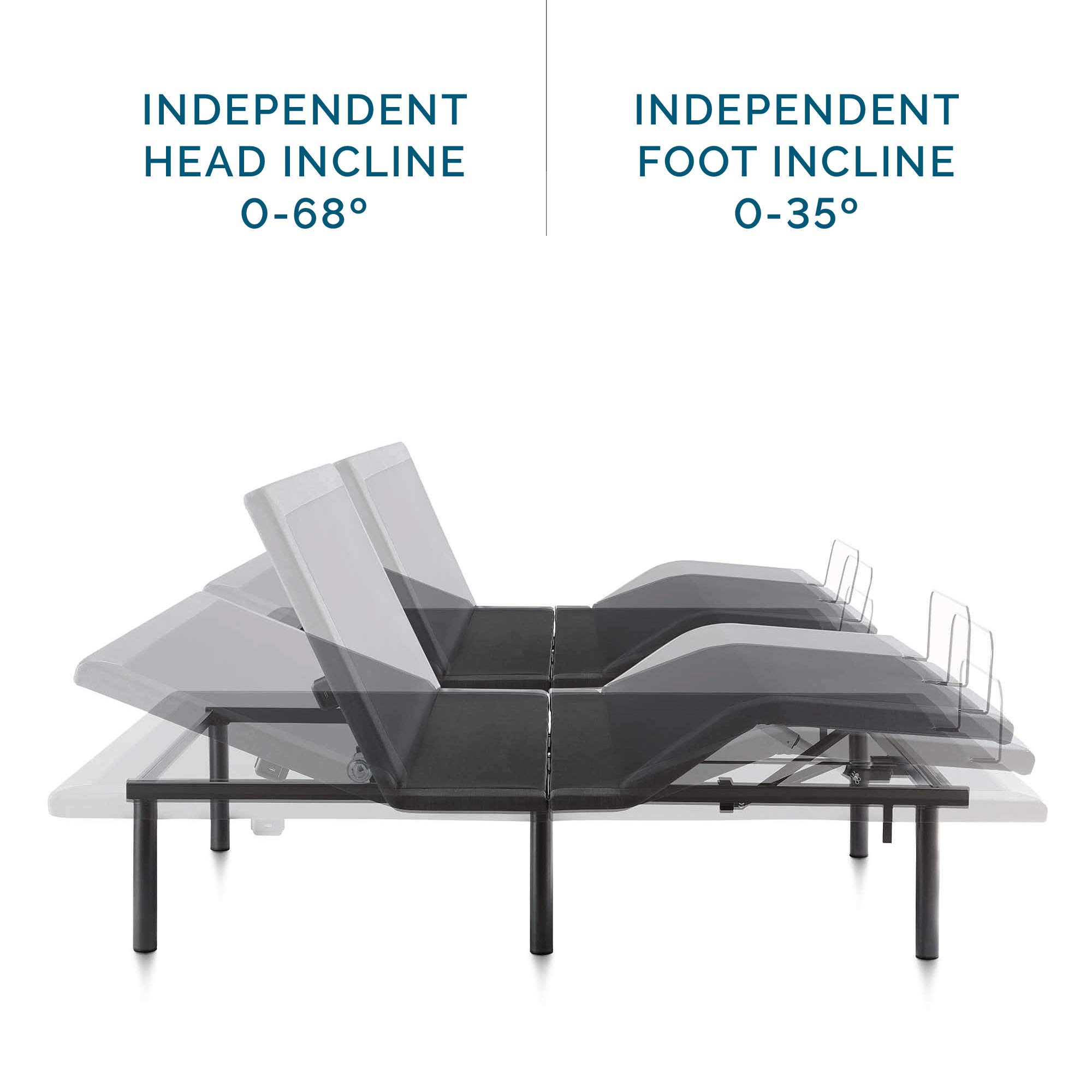 LUCID L600 Adjustable Bed Base Frame Find Hydraulic