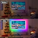 Daymeet 9.8FT TV Backlight RGB LED Strip 32-43 Inch with Remote APP view 3