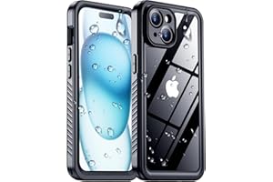 RED2FIRE 2023 New Designed for iPhone 15 Case Waterproof, [Military Grade Shockproof][Glass Camera Protector & Built-in Screen Protector][IP68 Underwater][Dustproof][Dropproof] Full Phone Case 6.1"