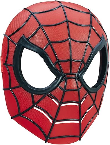 Amazon ハズブロ コスプレ アルティメット スパイダーマン Vs シニスター シックス マスクベーシック スパイダーマン 高さ約22センチ プラスチック製 なりきりマスク コスプレ 仮装 通販