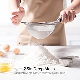 U-Taste 18/8 Stainless Steel Mesh Sieve 14 cm Fine Strainer 30 Mesh view 9