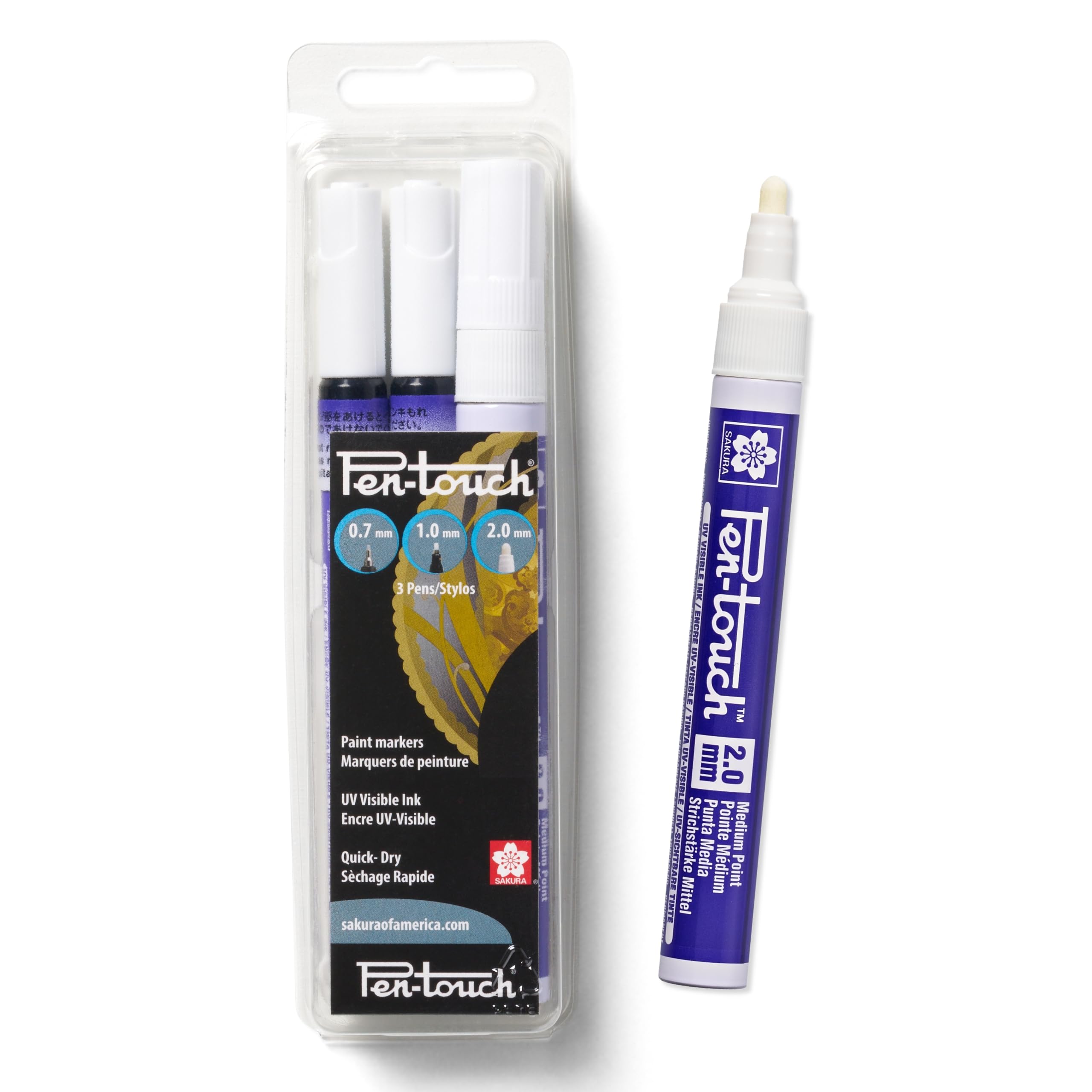 SAKURA Pen-Touch Paint Markers - UV Marker Pen for