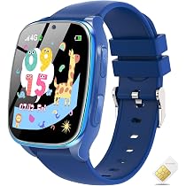 Amazon.com: 4G Kids Smart Watch – Smartwatch for Kids with Call ...