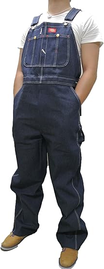 Amazon ディッキーズ Dickies メンズ デニム素材 インディゴ オーバーオール 294 並行輸入品 作業服 通販