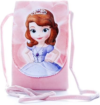 HC Toys LLP | Rapunzel Princesses Soft Canvas Material Sling Bag for Girl Children Casual Purse | Pink