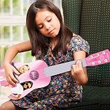 Lexibook Barbie My First Guitar 21 inch 6 Nylon Strings Pink K200BB view 5
