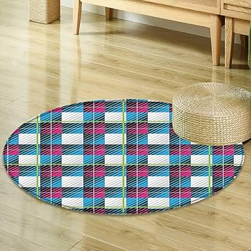 Alfombra Lisa y Sedosa con patrón de triángulos Cuadrados de plygons