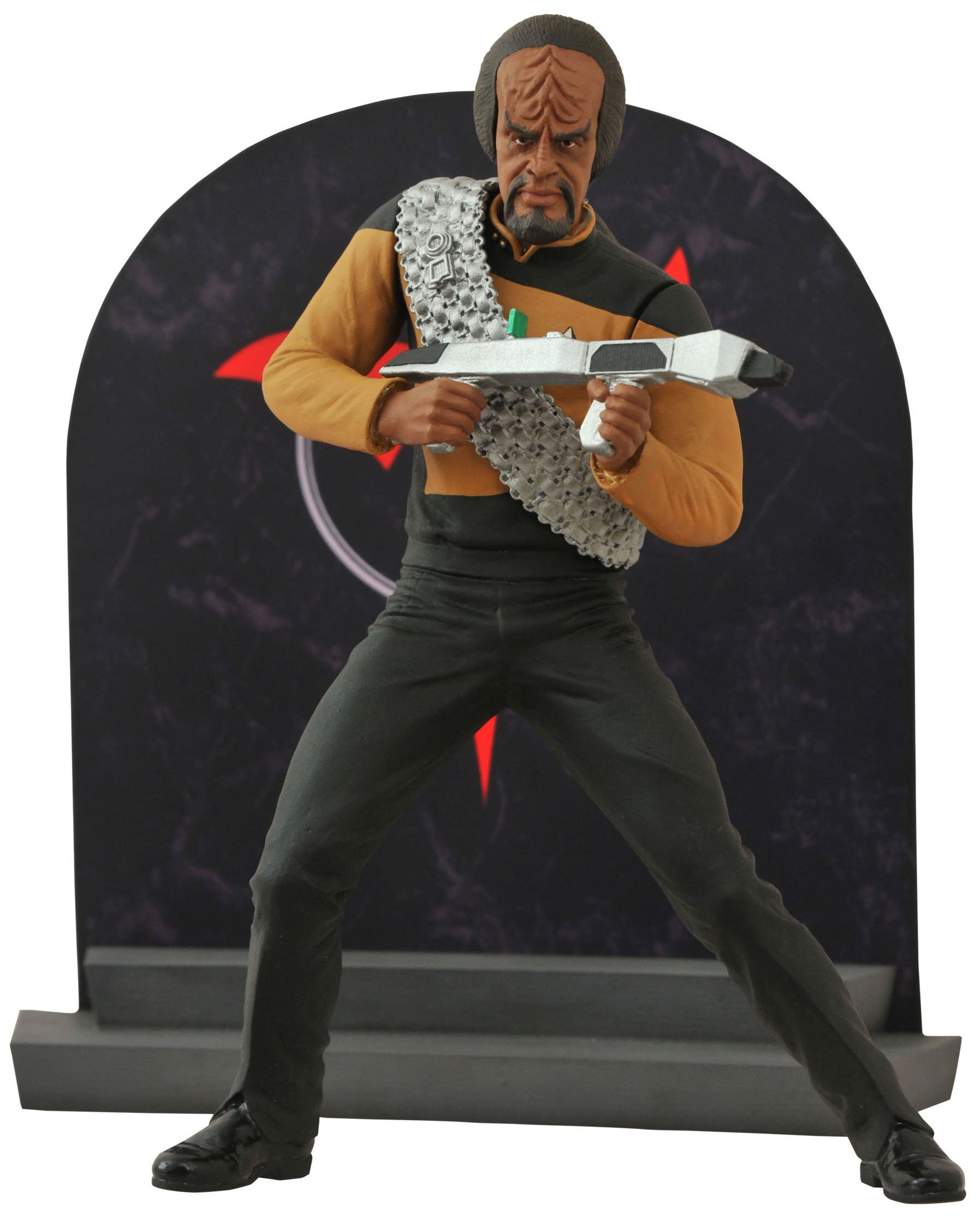 Diamond Select Toys Star Trek Select Lt. Worf Action Figure Free