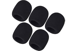 Mudder 5 Pack Foam Mic Cover Handheld Microphone Windscreen (5 Pack)