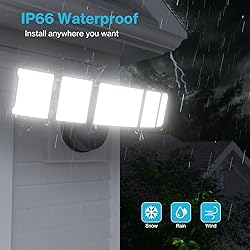 Olafus 130W Flood Light Outdoor, Switch Controlled