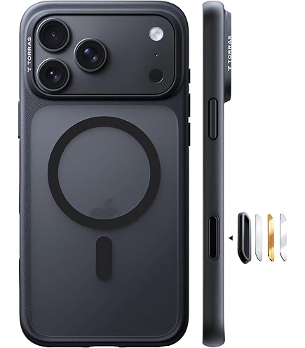 Amazon.com: TORRAS Magnetic Shockproof for iPhone 14 Pro Max Case