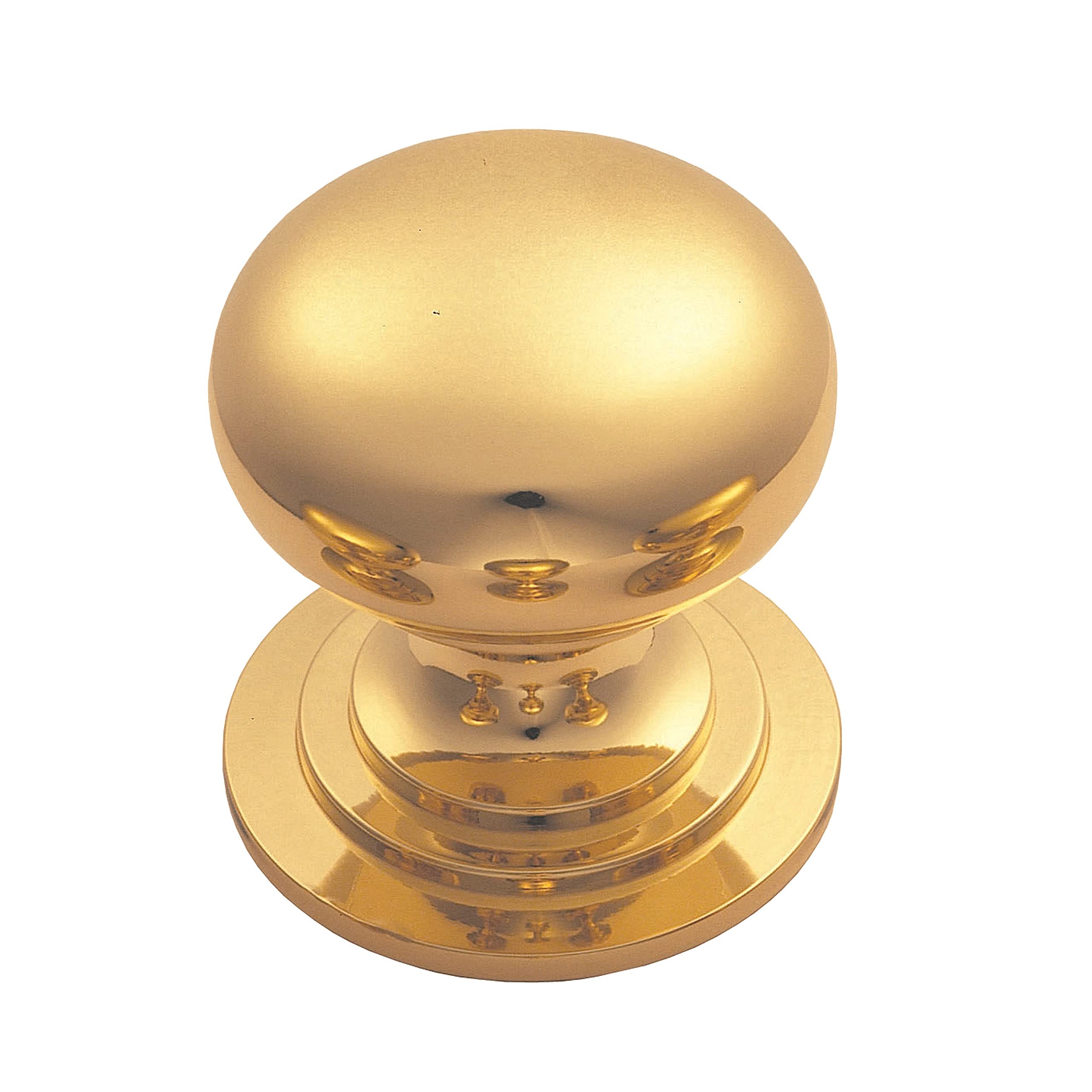Carlisle Brass Victorian Knob – 32mm Brass Cupboard & Cabinet Door Knob