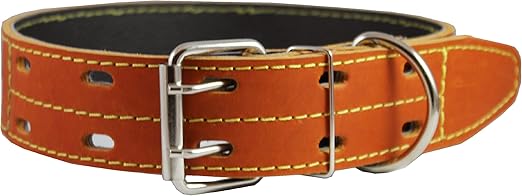 thick leather dog collars