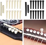 TTCR-II 84 PCS Guitar Accessories Kit with 6 Tuning Pegs 3L3R Strings Picks view 6
