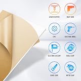 Langaelex 2 Pack A3 Clear Cast Acrylic Sheets 297 x 420 mm 3 mm Thick view 4