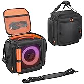 MRINCA Carrying Case Compatible with JBL Party Box Encore Essential/Essential 2 Speaker with Adjustable Shoulder Strap & Accessories Pocket, Protective Tote Bag, Portable Travel Carry Cover