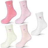 Styluxe Women's plush socks, comfortable and fluffy winter socks, suitable for home and gift giving