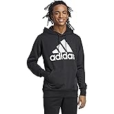 adidas Big & Tall Big Logo Single Jersey Pullover Hoodie